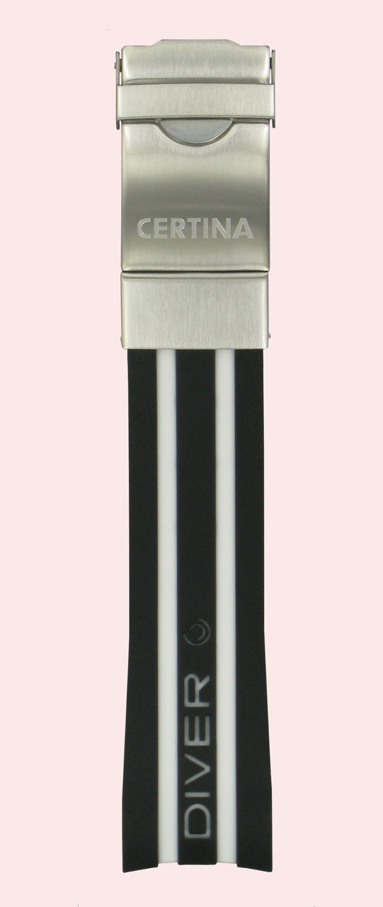 Certina C603018003 bracelet de montre Caoutchouc 22mm