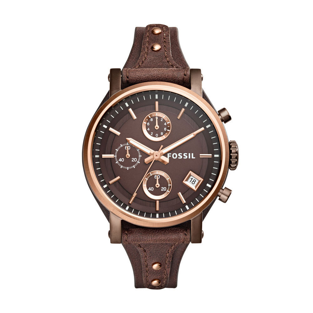 Bracelet de montre Fossil ES4286 Cuir 18mm
