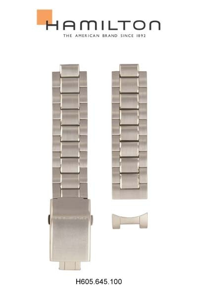 Bracelet acier shop hamilton 20mm