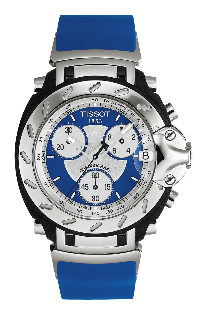 Bracelet de montre Tissot T0114171704100A T610014611 Caoutchouc 20mm