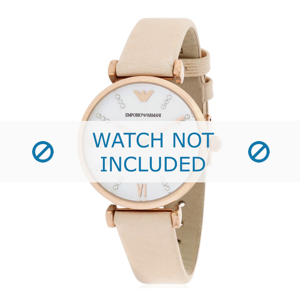 Bracelet de montre Armani AR1927 Cuir 14mm
