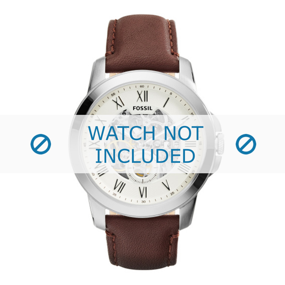 Bracelet de montre Fossil ME3052 Cuir 22mm