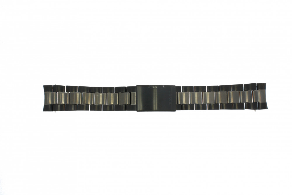 Fossil bracelet de montre FTW2117 M tal Noir 22mm