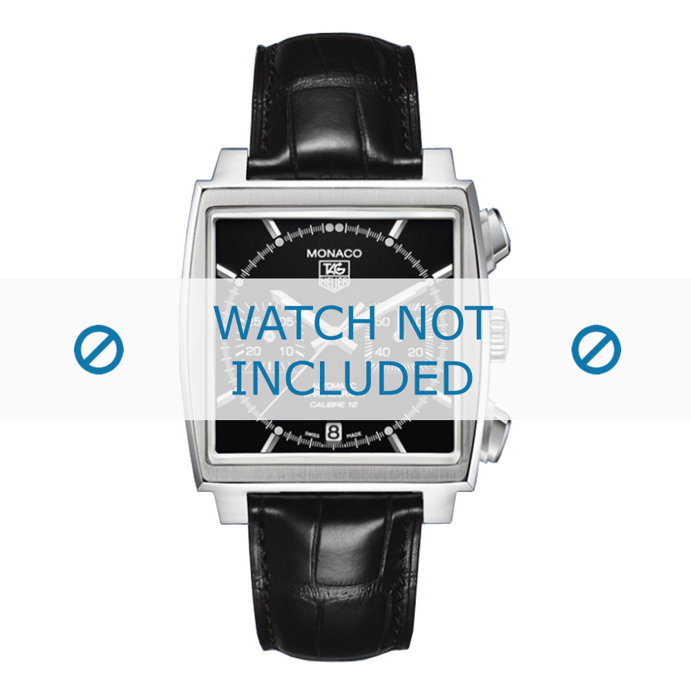 Bracelet de montre Tag Heuer CBL2113 FC6177 Cuir 22mm