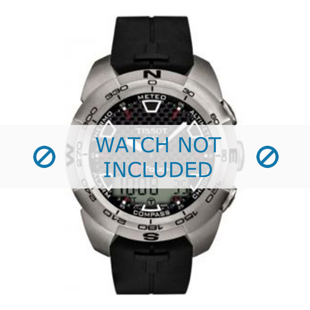 Bracelet de montre Tissot T013.420.A T610026464 Caoutchouc 20mm