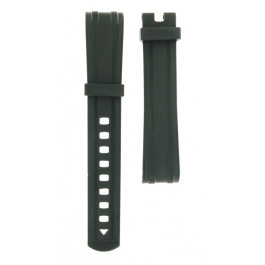 Bracelet de montre Omega 032CVZ010126 / 6H 119.05 MM - 12H 83.40 MM Caoutchouc Noir 20mm