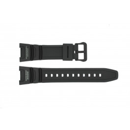 Bracelet de montre Casio SGW-100-1V / SGW-100 Plastique Noir 24mm