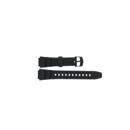 Bracelet de montre Casio W-S200H / W-S210H / 10360831 Plastique Noir 18mm