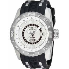 Bracelet de montre Invicta 10681.01 / 10680.01 / 10682.01 / 10683.01 Caoutchouc Noir