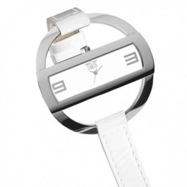 Bracelet de montre Davis 1201 Cuir Blanc 14mm