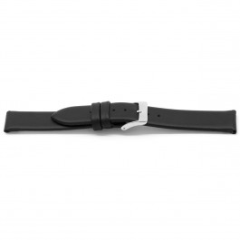 Bracelet de montre Universel I123 Cuir Noir 24mm