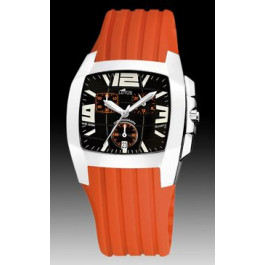 Bracelet de montre Lotus 15317-9 Caoutchouc Orange