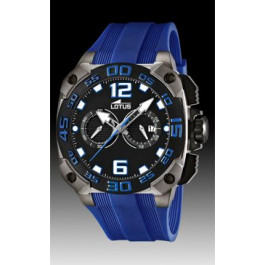Bracelet de montre Lotus 15791.5 Caoutchouc Bleu