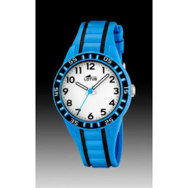 Bracelet de montre Lotus 18172-4 Silicone Bleu 15mm