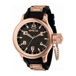 Bracelet de montre Invicta 1972-01 Silicone Noir 26mm