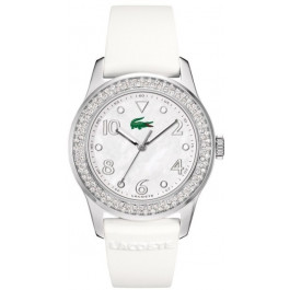 Bracelet de montre Lacoste 2000647 / LC-11-3-14-2255S Caoutchouc Blanc 20mm