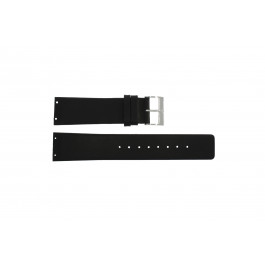 Bracelet de montre Skagen 233XXLSLB / SKW6105 Cuir Noir 23mm