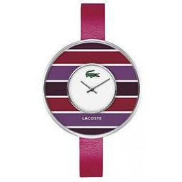 Lacoste bracelet de montre 2000577 / LC-37-3-29-2208 Cuir Rose 10mm