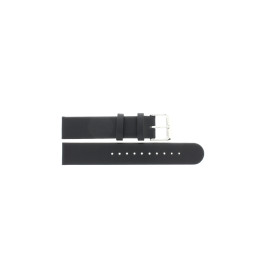 Bracelet de montre Universel 41712.01.24 Végétalien Noir 24mm