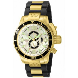 Bracelet de montre Invicta 4899.01 Acier Plaqué or