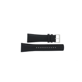 Bracelet de montre Seiko 7T62-0GL0 / SNA773P2 / 4KW9JZ Cuir Noir 26mm