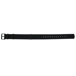 Bracelet de montre Seiko SSK025K1 / 4R34-00C0 / L0PF011M0 Cuir/Plastique Noir 20mm