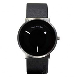 Bracelet de montre Rolf Cremer 504007-PUR Cuir Noir 20mm