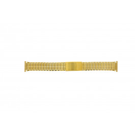 Bracelet de montre Universel 551528 Acier Plaqué or 20mm