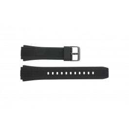 Bracelet de montre Casio EF-552PB-1A2V Silicone Noir 20mm
