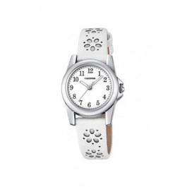 Bracelet de montre Calypso K5712-1 Cuir Blanc
