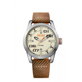 Bracelet de montre Hugo Boss HB-291-1-14-2938 / 659302741 Cuir Brun 22mm
