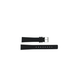 Bracelet de montre Skagen 691SSLS / 691SSLB Cuir Noir 17mm