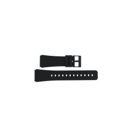 Bracelet de montre Casio 70378364 / DBC-62-1 Plastique Noir 22mm