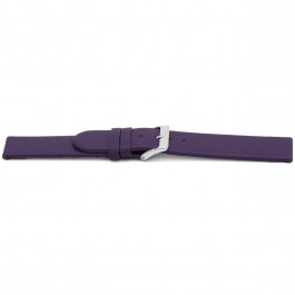 Bracelet de montre Universel C801 Cuir Pourpre 12mm