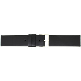 Bracelet de montre Universel 827.01.22 Cuir Noir 22mm