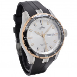 Bracelet de montre Edox 88002 357RCA Caoutchouc Noir