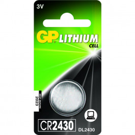 GP Cellule bouton Pile/batterie CR2430 - 3v
