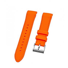 Bracelet de montre Nautica A15101G Silicone Orange 22mm