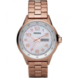 Bracelet de montre Fossil AM4334 Acier inoxydable Rosé 18mm