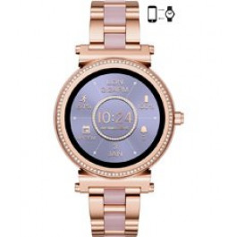 Bracelet de montre Michael Kors MKT5041 Acier inoxydable Rosé 18mm