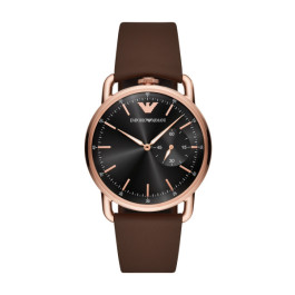 Bracelet de montre Armani AR11337 Cuir Brun 22mm