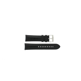 Bracelet de montre Armani AR2432 Cuir Noir 22mm