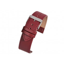 Bracelet de montre Universel X107SRO / 24MM Cuir Rouge 24mm
