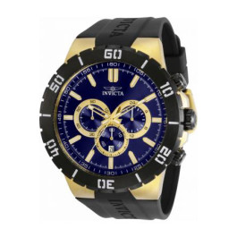Bracelet de montre Invicta 30728.01 Caoutchouc Noir