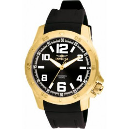 Bracelet de montre Invicta 1905.01 Caoutchouc Noir