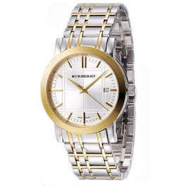 Bracelet de montre Burberry BU1358 Acier Bicolore