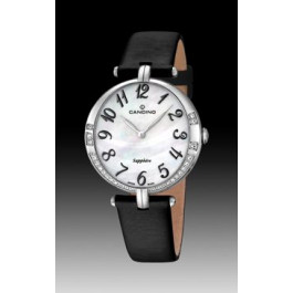 Bracelet de montre Candino C4601-4 Cuir Noir 3mm