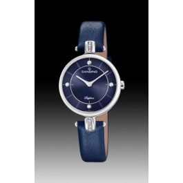 Bracelet de montre Candino C4658-3 Cuir Bleu
