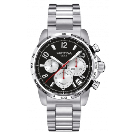 Bracelet de montre Certina C0016141105700A / C605014464 Acier 22mm