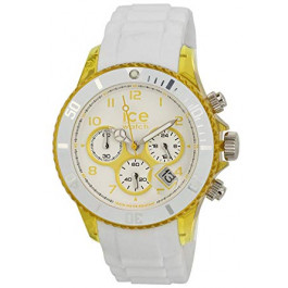 Bracelet de montre Ice Watch CH.WYW.U.S.13 / 005071 Silicone Blanc 20mm